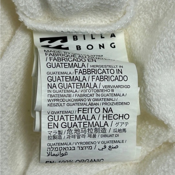 Billabong 🌸Floral Graphic White Hoodie - Picture 5 of 12